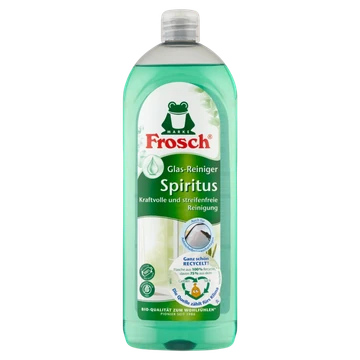 Ablaktisztító utántöltő 750 ml Frosch spirituszos