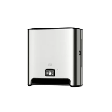 Adagoló szenzorral tekercses kéztörlőhöz rozsdamentes acél fali Image Line Matic® H1 Tork_460001 szürke