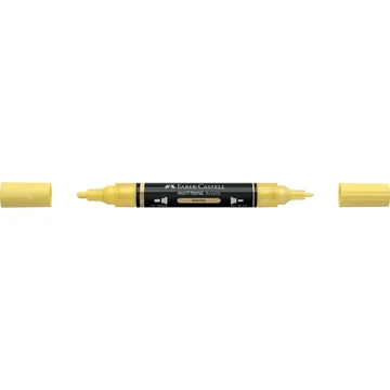 Akril marker kétvégű MULTIMARK 102 Faber-Castell vanília 