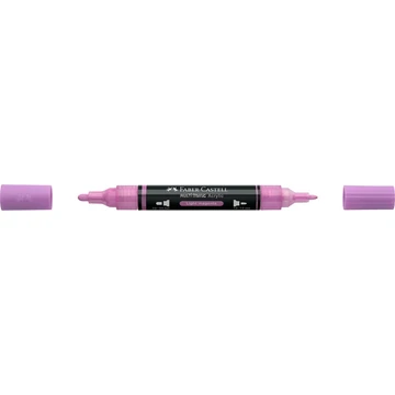 Akril marker kétvégű MULTIMARK 119 Faber-Castell világos magenta