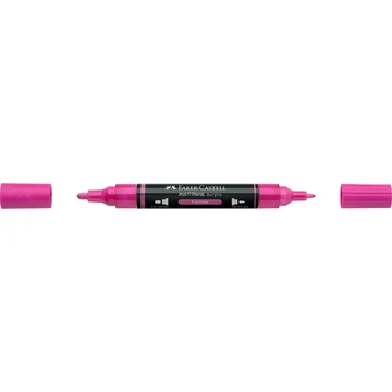 Akril marker kétvégű MULTIMARK 125 Faber-Castell fukszia 