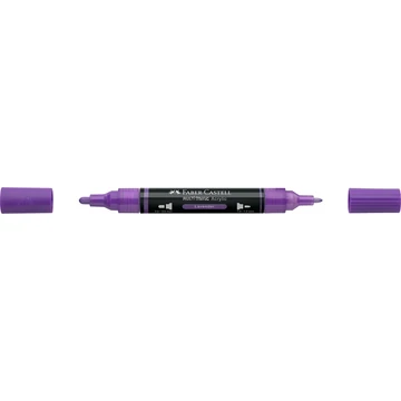 Akril marker kétvégű MULTIMARK 136 Faber-Castell levendula 
