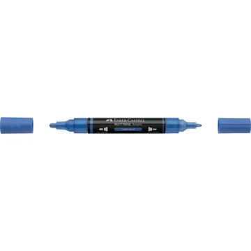 Akril marker kétvégű MULTIMARK 140 Faber-Castell világoskék 