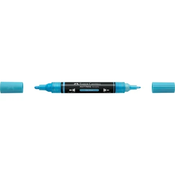 Akril marker kétvégű MULTIMARK 148 Faber-Castell jégkék 