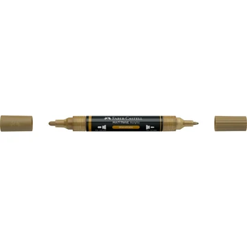 Akril marker kétvégű MULTIMARK 178 Faber-Castell kávé barna