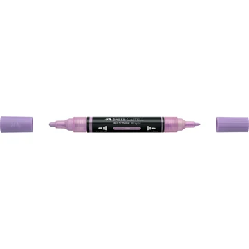 Akril marker kétvégű MULTIMARK 239 Faber-Castell lila 