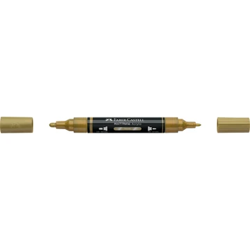 Akril marker kétvégű MULTIMARK 250 Faber-Castell arany 
