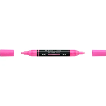 Akril marker kétvégű MULTIMARK 329 Faber-Castell pink 