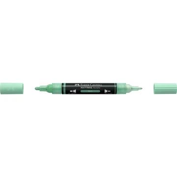 Akril marker kétvégű MULTIMARK 412 Faber-Castell mentazöld 