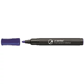 Alkoholos marker 3mm, kerek végű A-series kék