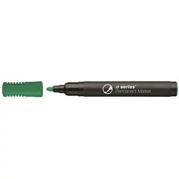 Alkoholos marker 3mm, kerek végű A-series zöld
