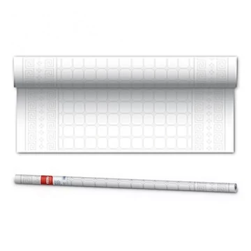 Asztalterítő damask tekercses 1,2 x 7 m Fato_84630001 fehér