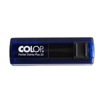 Bélyegző Printer Colop Pocket Stamp Plus 20 kék  ház/ kék párna