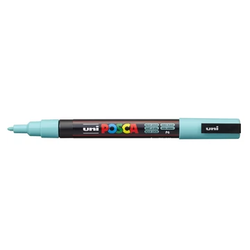 Dekormarker 0,9-1,3mm, Uni Posca PC-3M tengerzöld