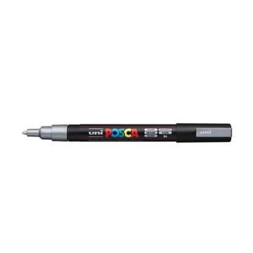 Dekormarker 1,8-2,5mm, Uni Posca PC-5M ezüst