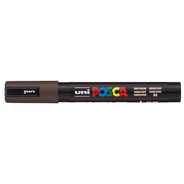 Dekormarker 1,8-2,5mm, Uni Posca PC-5M sötétbarna