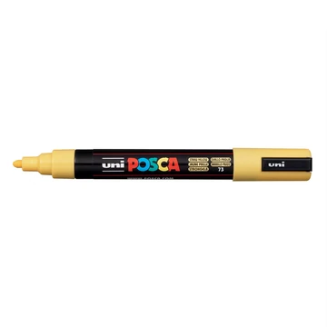 Dekormarker 1,8-2,5mm, Uni Posca PC-5M szalmasárga
