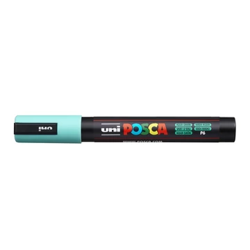 Dekormarker 1,8-2,5mm, Uni Posca PC-5M tengerzöld
