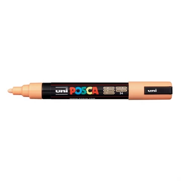 Dekormarker 1,8-2,5mm, Uni Posca PC-5M világos narancs