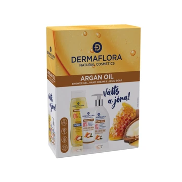 Dermaflora Argan Bőrápoló Ajándékcsomag 0% szintetikus adalékanyag