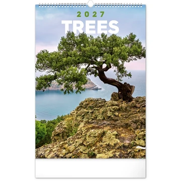 Falinaptár képes  330×460mm Trees  Realsystem 2027.