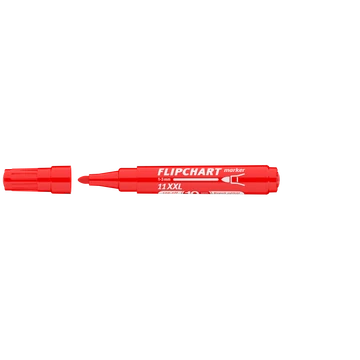 Flipchart marker vízbázisú 3mm, kerek Artip 11XXL piros