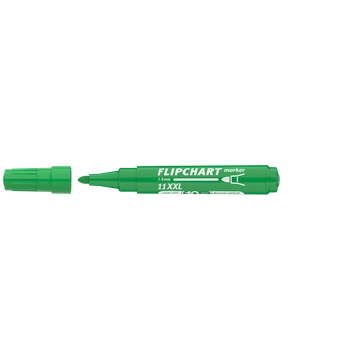Flipchart marker vízbázisú 3mm, kerek Artip 11XXL zöld