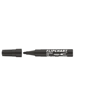 Flipchart marker vízbázisú 3mm, kerek Artip 11 fekete