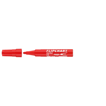 Flipchart marker vízbázisú 3mm, kerek Artip 11 piros