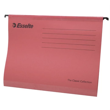 Függőmappa A4, karton Esselte Classic 90316, piros