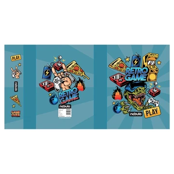Füzetbox, A5, Gamer Nebulo