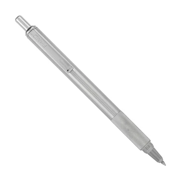 Golyóstoll 0,7mm, fém test, Zebra F-xMD, írásszín kék