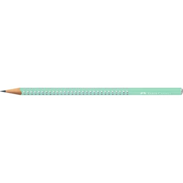 Grafitceruza B,háromszögletű SPARKLE Aurora Faber-Castell mentazöld test
