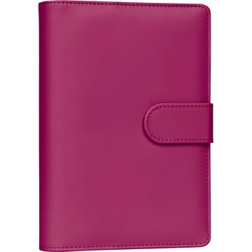 Gyűrűs kalendárium heti beosztású fuchsia 125x190mm, Presco