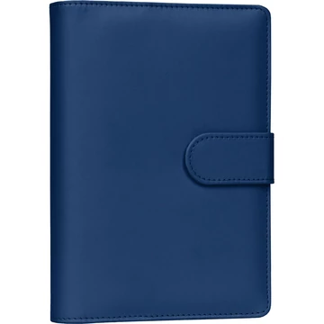 Gyűrűs kalendárium heti beosztású royal blue 125x190mm, Presco