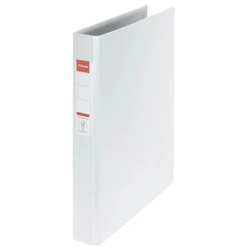 Gyűrűskönyv A4, 4,2cm, 4 gyűrű, PP Esselte Standard Vivida fehér