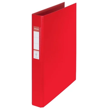 Gyűrűskönyv A4, 4,2cm, 4 gyűrű, PP Esselte Standard Vivida piros