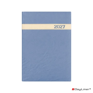 Határidőnapló The Boss B5 heti, fehér lapokkal jeans Dayliner 2027.