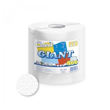 Háztartási papírtörlő 2 rétegű tekercses átmérő: 25 cm 800 lap/tekercs 2 tek/karton Cleanit Giant800 Lucart_852349Ifehér
