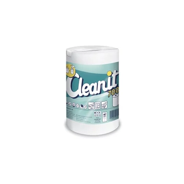 Háztartási papírtörlő 2 rétegű tekercses átmérő: 17,5 cm 476 lap/tekercs 6 tekercs/karton Cleanit 700 Lucart_821724fehér