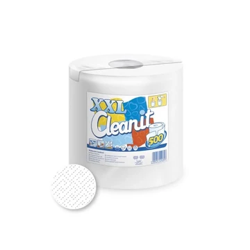Háztartási papírtörlő 2 rétegű tekercses átmérő: 20 cm 500 lap/tekercs 6 tek/karton Cleanit XXL 500 Lucart_852348I fehér