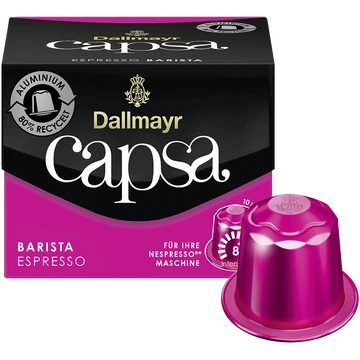 Kávékapszula Nespresso kompatibilis, Dallmayr Espresso Barista 10db kapszula