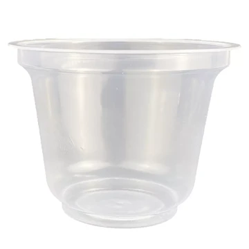 Kehely 250 ml műanyag 50 db/csomag víztiszta
