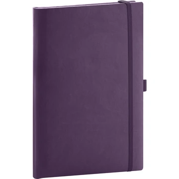 Klasszikus notesz Aprint borítással Neo purple, vonalas, 15x21cm, Presco