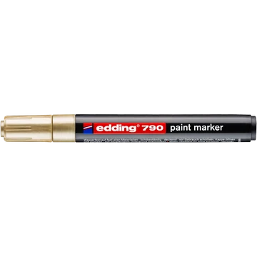 Lakkmarker 2-3mm, kerek Edding 790 arany