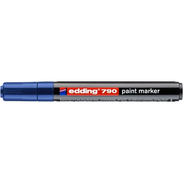 Lakkmarker 2-3mm, kerek Edding 790 kék