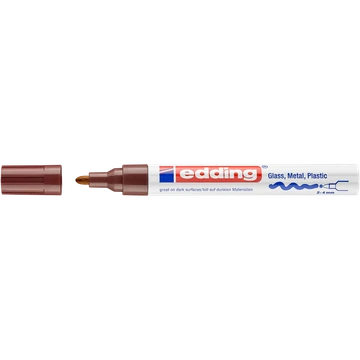 Lakkmarker 2-4mm, kerek Edding 750 barna