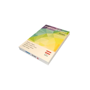 Másolópapír, digitális A4, 170g, mázolt, fényes Color Laser Coated glossy 250ív/csomag,
