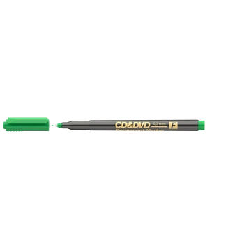 Alkoholos marker 0,5mm, CD/DVD F Ico, zöld