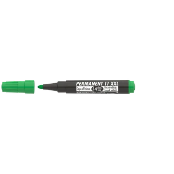 Alkoholos marker 3mm, kerek Ico 11XXL zöld